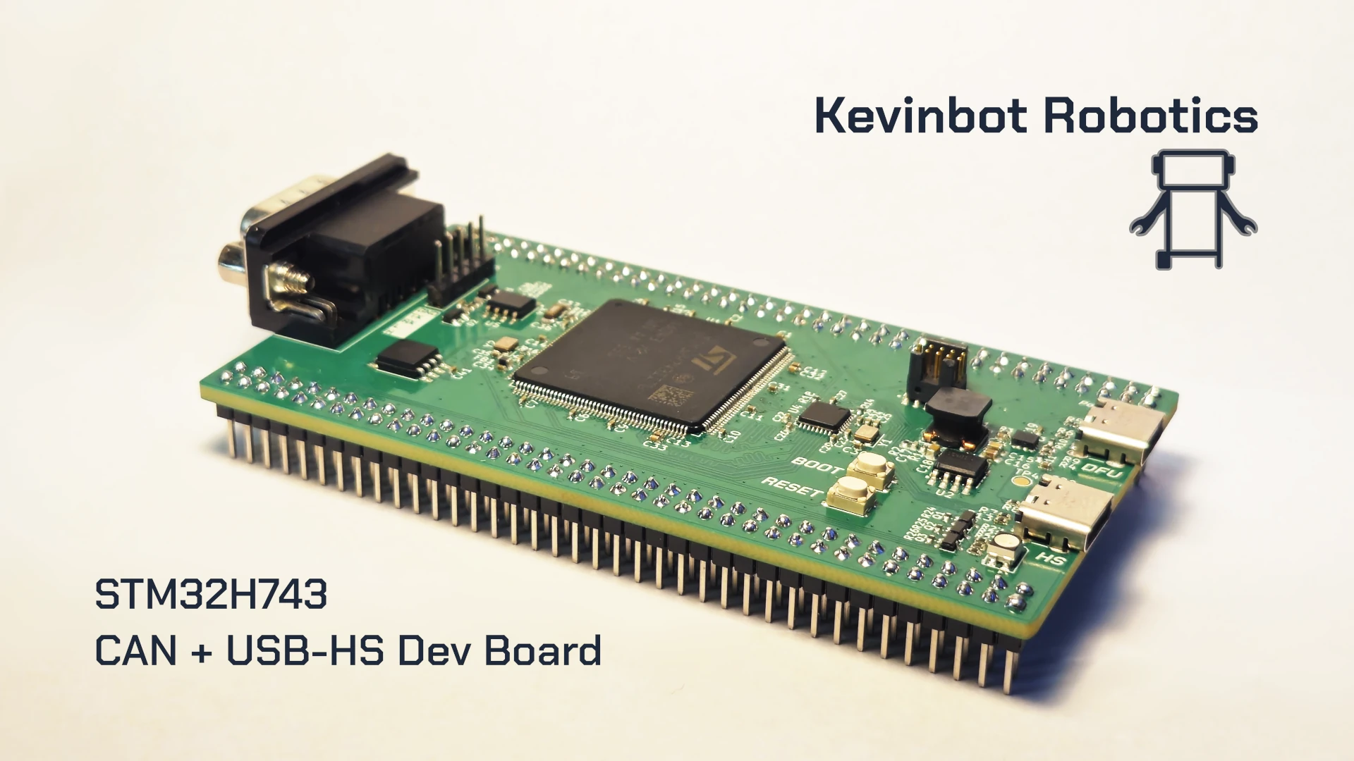 Front cover image of the dev board